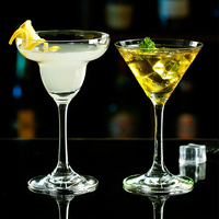 Verres à cocktail très demandés, gobelets en cristal transparent de haute qualité, verres à vin mousseux, coupes à champagne pour les fêtes