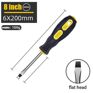 ไขควงแม่เหล็กแบบมีร่องขนาด 100 มม. สำหรับงานอุตสาหกรรม/DIY พร้อมด้ามจับกันกระแทกแบบมืออาชีพ ด้ามจับพลาสติก OEM ปรับแต่งได้ - Product Image 5