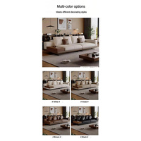 Modernes Design Wohnmöbel zum Großhandelspreis Komfortables Ökologisches Leder Einfaches Ecksofa mit Armlehne für Wohnzimmer