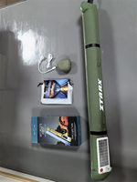 Lampe solaire gonflable et pliable Ztarx S86, 2000 mAh, lampe de camping pour tente, tube lumineux LED magnétique de 86 cm