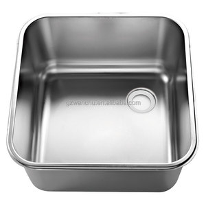 Nhà Cung Cấp Trung Quốc Vòi Nước Thương Mại Bồn Rửa Nhà Bếp Bằng Thép Không Gỉ Bồn Rửa Đơn Nhà Máy - Product Image 3