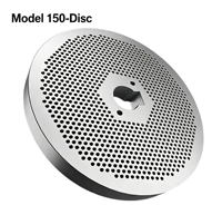 Nouveaux accessoires pour machine à granulés d'aliments, disques de broyage, disques de presse, granulateur, granulés de paille/céréales, capacité de 100 kg/h, garantie 1 an