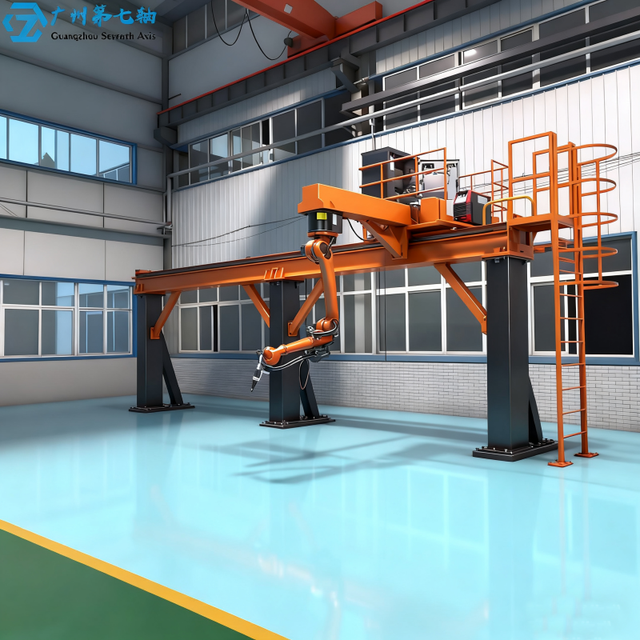 Industrial Single-Arm Truss Robot for Warehouse Automation 30,000kg Payload Extended Stroke 10 kW Power 1-Year Warranty