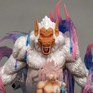 Figura de Anime de gorila de Son Goku Ultra Instinct de dragón de 30CM muñeca de juguete coleccionable japonesa con luz DBZ - Product Image 5