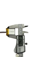 Batterie liquide rechargeable LithoTop OEM ODM 3.7V 702530 500mAh certifiée ISO9001, cathode LiCoO2 de haute qualité, 500 cycles