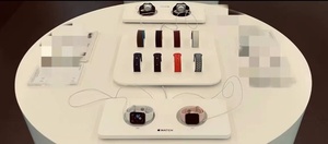 ที่ตั้งโชว์นาฬิกา <span class=keywords><strong>Apple</strong></span> Store พร้อมอุปกรณ์เตือนภัยขาตั้งโชว์นาฬิกาอัจฉริยะสีขาวผิวด้าน - Product Image 4
