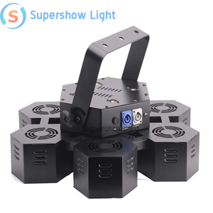 7*40W Cob Rgbw 4IN1 Led Hiệu Ứng Sân Khấu Bảy Đầu Retro Chiếu Sáng Tuyết Cánh Hoa Ánh Sáng Cho Sân Khấu Bên disco Ball Hiển Thị Lớn <span class=keywords><strong>Dj</strong></span> - Product Image 2