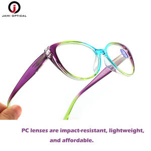 Atacado Leitura Óculos Leve Anti-Blue Light Óculos Quadros para Mulheres - Product Image 4