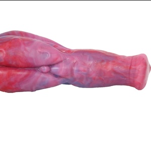 Juguete Sexual Erótico de Doble Cabeza con Forma de Pene de Perro, Músculos Fuertes para un Placer Intenso y Experiencias Lésbicas - Product Image 2