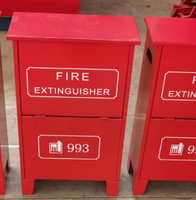 Armoire verticale à porte simple en acier de grande capacité pour équipement de station de lutte contre l'incendie