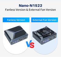 Mini PC Sin Ventilador en Oferta, Intel N150 Twin Lake, DDR5, 3 M.2, 2 COM, RS485, 8 USB, 4K Dual HD, TPM 2.0, Watchdog, Computadora Industrial IoT