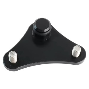 Tapa de puerto de válvula de admisión Auso-Racing K-Series de aleación de aluminio negra para Honda K20 K24 Civic Integra - Product Image 5