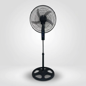 Ventilateur sur pied de 18 pouces avec 3 pales oscillantes, hauteur réglable, moteur AC, commande mécanique pour le refroidissement domestique - Product Image 1