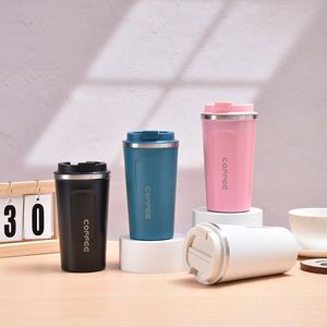 แก้วน้ำเก็บความร้อนอัจฉริยะ สแตนเลส พร้อมจอแสดงผลดิจิตอล LED ขนาด 380 มล. 510 มล. สำหรับกาแฟและเครื่องดื่ม - Product Image 1