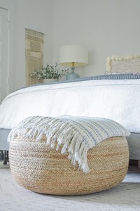 Top Quality Natural Jute Pouffe Ottoman Handcrafted <b>Floor</b> <b>Seating</b> Stool for Home Hotel and Resort Use Available At Best Price - Product Image 5