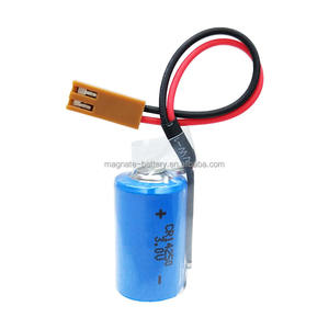 LiMnO2電池、2.54ピッチコネクタ付き、3V、600mAh/800mAh、<span class=keywords><strong>1</strong></span>/<span class=keywords><strong>2AA</strong></span> <span class=keywords><strong>CR14250SE</strong></span>、家電、民生用電子機器、PLC用 - Product Image 1