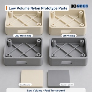 Servicio de Piezas de Prototipo de Nailon Personalizadas, Mecanizado CNC, Impresión <span class=keywords><strong>3D</strong></span>, Piezas Funcionales - Product Image 3