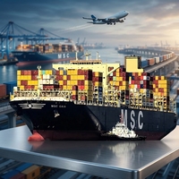 Compagnie maritime professionnelle économique FCL LCL Agent d'expédition aérien + express Chine DDP Courtier en fret TOPDA Transporteur Logistique