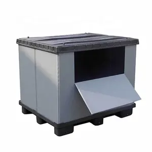 बंधनेवाला पीपी नालीदार प्लास्टिक Danpla polionda बॉक्स Corflute Correx पैकेजिंग चटाई बक्से