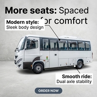 Nouveau minibus automatique 36 places 8m, moteur diesel, conduite à gauche/droite, navette de passagers, autocar commercial Guangtong