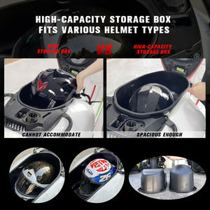 Accesorios para Motocicleta, Caja de Almacenamiento para Asiento de ABS, Compartimento para VESPA GTS GTV 2023-2025 - Product Image 2