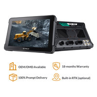 Tablette 3R 10,1 pouces 1200 Nits IP67 Robuste et antichoc pour véhicule, Android 9 avec ports d'entrée/sortie riches et RTK en option pour l'extraction numérique