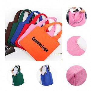 Eco Cotton Letter Pattern Tote Lightweight Reusable Grocery & Beach Shopping <b>Bag</b> - Product Image 1