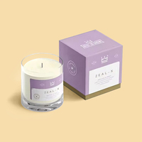 Boîte d'emballage en papier de luxe personnalisée, idéale pour un ensemble de diffuseurs de roseaux, une bougie parfumée, un parfum