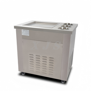 เครื่องทำไอศกรีมม้วนไทยอัตโนมัติ สภาพใหม่ สำหรับทอดไอศกรีมนม - Product Image 4