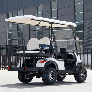 Carro de golf eléctrico de nueva energía para turismo en parques, Jeep de golf vintage chino de alta calidad y bajo precio en venta - Product Image 6