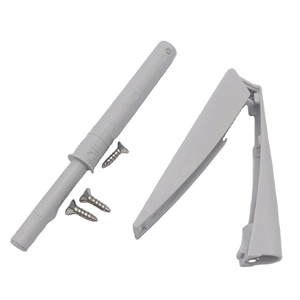 Interrupteur à pression magnétique en plastique pour meubles, type rebondisseur, grand bouton tactile invisible - Product Image 1