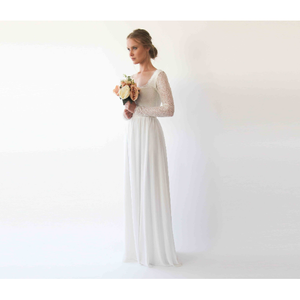 Abito da sposa con scollo quadrato # 1231 - Product Image 4