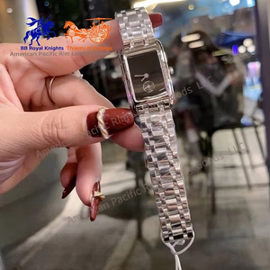 Montre Rétro Femme à Quartz Verre, Bracelet 20mm, Boîtier en Alliage Luxe Léger, Mouvement Ronda Polyvalent pour Affaires, Vente Chaude, Carrée Longue. - Product Image 3