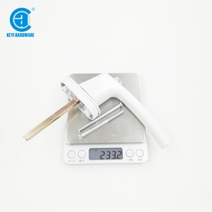 Manija de puerta y ventana de doble cara de aluminio, juego de manija de cerradura de puerta, manija y cerradura de puerta corredera - Product Image 3