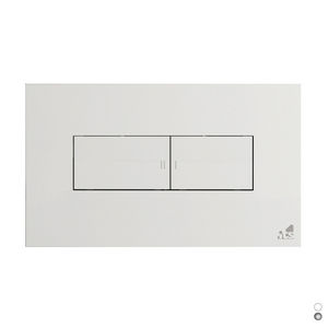 Placa de descarga empotrada de 2 botones Idea, cromo pulido - Product Image 1