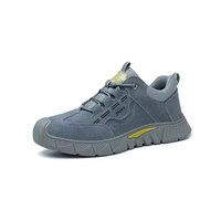 Chaussures de sécurité anti-écrasement, anti-perforation, respirantes, à embout d'acier, résistantes au feu pour soudeurs, travaux de construction et utilisation en usine