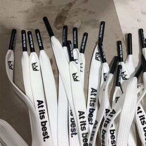 OEKO Custom Width 10mm Polyester Draw <b>String</b> <b>Bag</b> Hoodie Pants Hollow Flat Cord Black Rope Flat Tubular Drawstring for Garments - Product Image 3