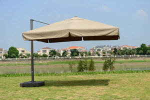 Sombrilla de jardín personalizada barata sombrilla de patio al aire libre sombrilla de playa de gran tamaño en voladizo - Product Image 6