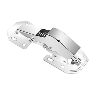 บานพับเฟอร์นิเจอร์ตัวยึดพื้นผิวเหล็กปิดแบบนุ่มสำหรับประตูตู้ - Product Image 2