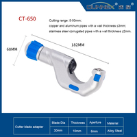 Couteau de coupe manuel DUNNEX pour tubes de climatisation - Outil de coupe de tubes en alliage d'aluminium et de cuivre