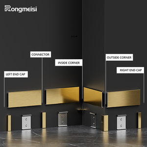 Thép không gỉ Ốp chân tường ban cho vách thạch cao với mẫu miễn phí-foshan nanhai ván chân tường hồ sơ - Product Image 4