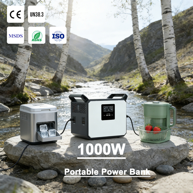 Fast Shipping Portable Power Station UPS Power Station Lifepo4 Solar Generator 1000w for Camping with Power Generator Portable
