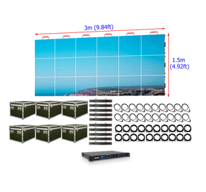 Pantalla LED P2.5 para Eventos en Interiores, Panel de Video LED Delgado de 3m x 1.5mm, Ligero, Pantalla LED de 2.5mm, Fondo de Escenario, Pared LED - Product Image 5