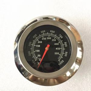 3 "Face 1000F Termômetro Temperatura Gauge BBQ Churrasco Grelhador a Carvão Fumante, <span class=keywords><strong>Pizza</strong></span> Forno Termômetro para Grill - Product Image 2