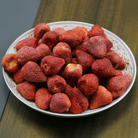 Groothandel Trendy Gefreeze-droogde Aardbeienballetjes Gehele Gedroogde Fruit FD Chips Perfecte Snack voor Bakken Yoghurt; Linyi Shandong