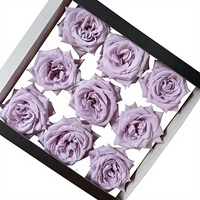 Rose éternelle Margaret : Coffret cadeau de fleurs séchées pour décoration florale de mariage et de maison
