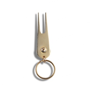 Outil de réparation de divots, cadeaux promotionnels, forme personnalisée, logo, signalétique, fourche de golf - Product Image 6