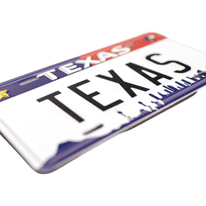 Aimant de réfrigérateur de plaque d'immatriculation de petite voiture personnalisé mini souvenir de collection - Product Image 2