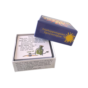 Impresión personalizada 100 <span class=keywords><strong>juego</strong></span> cuadrado <span class=keywords><strong>juego</strong></span> <span class=keywords><strong>de</strong></span> <span class=keywords><strong>beber</strong></span> juegos grandes <span class=keywords><strong>para</strong></span> adultos Las mejores tarjetas <span class=keywords><strong>para</strong></span> adultos en línea - Product Image 5