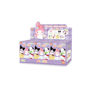 Lot de 6 boîtes en gros LDCX Anime Personnages Sanrio Hagugu Vol.1 Peluche Boîte Mystère Cadeau d'Anniversaire Collection Jouets d'Anniversaire pour Enfants - Product Image 1